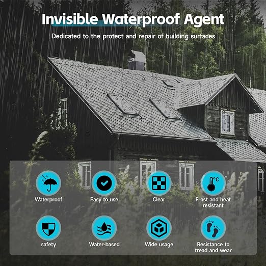 Transparent Waterproof Coating Invisible Waterproof Sealant | Indoor & Outdoor - Image 2