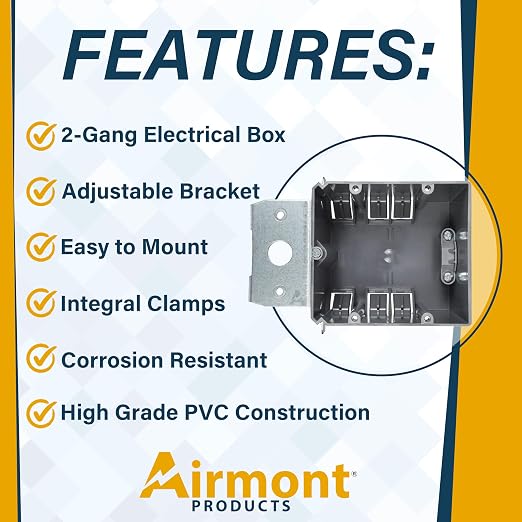 Adjustable 2-Gang Electrical Box - Image 6