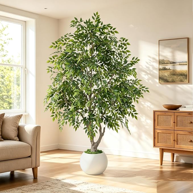 GTIDEA 8ft Artificial Ficus Tree - Image 4