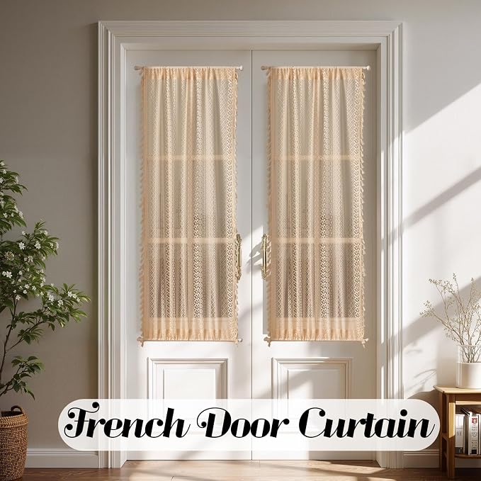 Sutuo Home French Door Curtains - Image 2