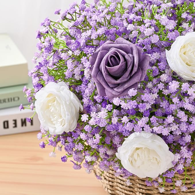 12Pcs Babys Breath Artificial Flowers - Image 2