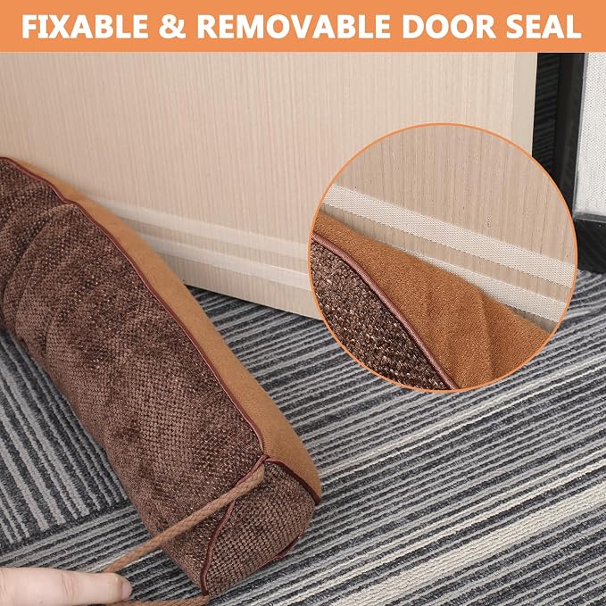 Triangle Under Door Draft Stopper Noise Blocker 34 Inches - Image 3
