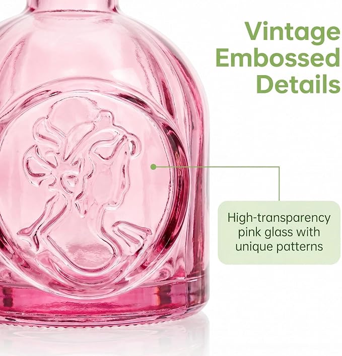 Mini Bud Vases Centerpieces for Tables, Small Flower Vases Suitable for - Image 3