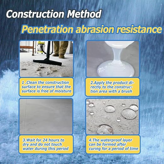 Liquid Waterproof Sealant Clear - Image 4