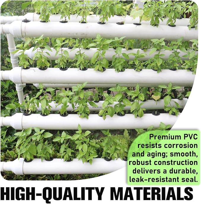 20 Packs 2 Inch PVC Pipe End Cap, Fits 2.375" OD Schedule 40 Furniture Grade - Image 4