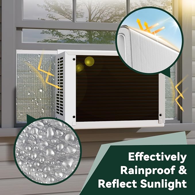 Flehomo Window Air Conditioner Insulation Foam Panels - Image 3