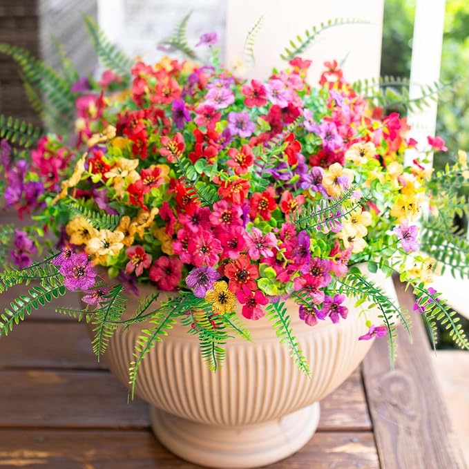 Artificial Faux Outdoor Flowers Plants - Image 3