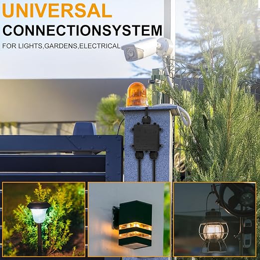 IP68 Waterproof Junction Box Outdoor Underground 3 Way T Shape M25 Tynoscco | - Image 6