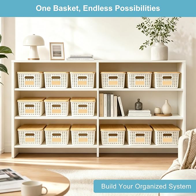Small Plastic Storage Bins - Image 6
