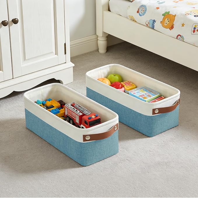 Small Fabric Storage Baskets, Decorative Basket - Image 4