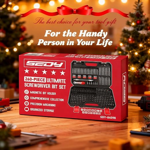 260-Piece Ultimate Precision Screwdriver Bit Set, Premium Security Bit Set - Image 9