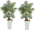 VEVOR Artificial Areca Palms 4 ft, 2 Pack Fake Palm Tropical Plants by VEVOR
