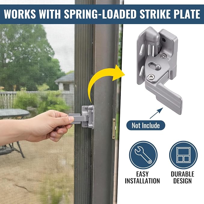 Screen Door Latch Inside Handle - Image 6