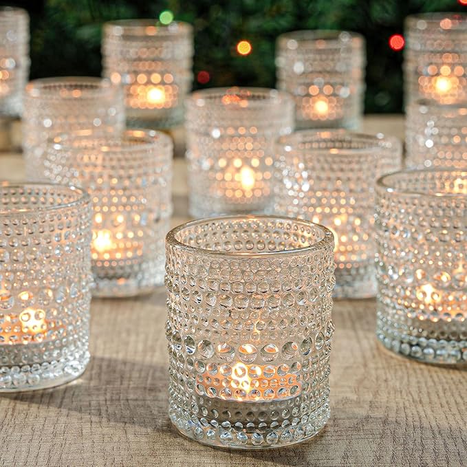 72 Pack Votive Candle Holders, Tea Light Candle Holders by TRIRITE