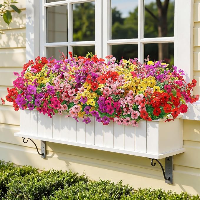 SHareconn 48 Bundles Artificial Flowers - Image 5