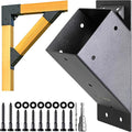 2pack 4x4 Degree Angle Support Brackets, by WOCEPU