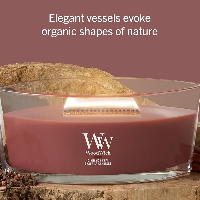 WoodWick Cinnamon Chai Holiday Candle Gifts - Image 4