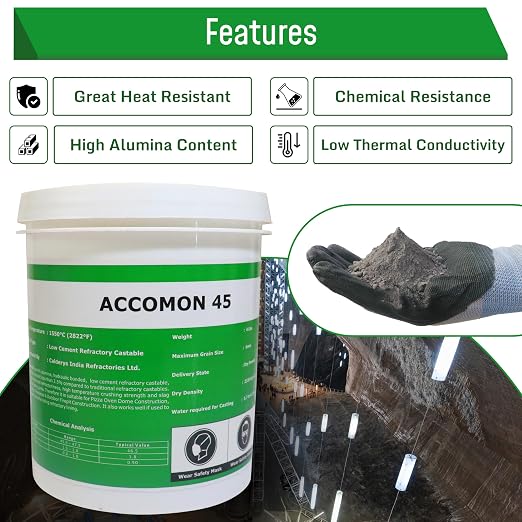 Castable Refractory Cement high Temp- 2822F Rated - Image 3