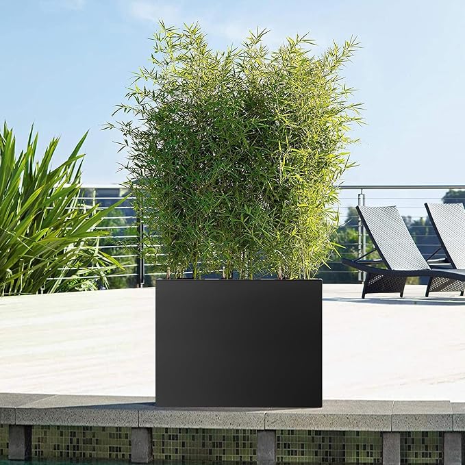Steel Planter Box 20"x20"x21", Large Square Metal Planter Box | Heavy Duty - Image 8