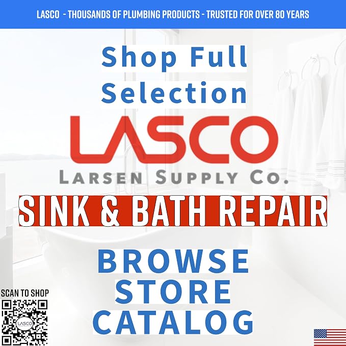 LASCO 03-4315 White Plastic Tubular 1-1/4-Inch Flexible Extendable Slip Joint - Image 4