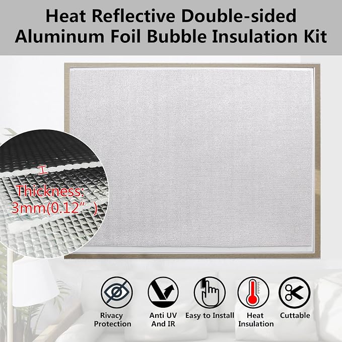 Magnetic Window Insulation Kit Suitable - Image 7