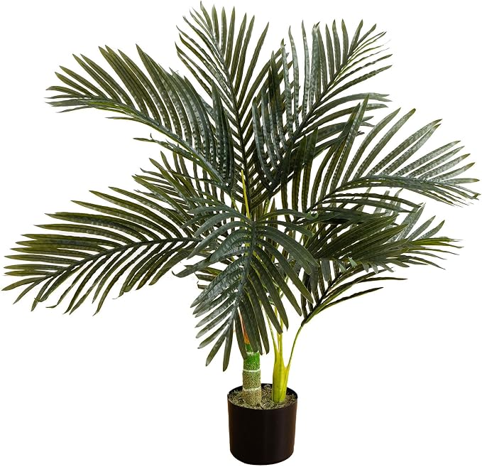 Nearly Natural 3ft Golden Cane Palm Tree by NearlyNatural