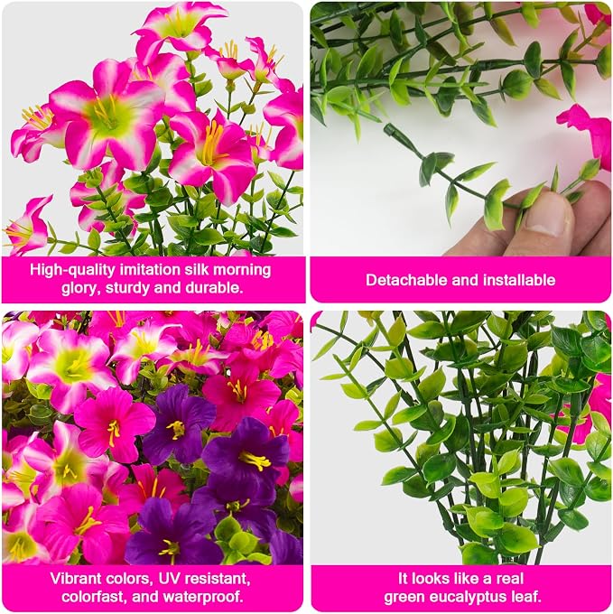 2 Set Artificial Outdoor Petunias Flowers - Image 9