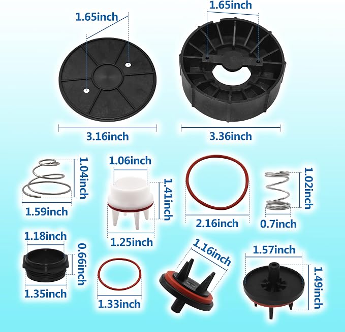 0887728 Pressure Vacuum Breaker Repair Kit Replacement - Image 9