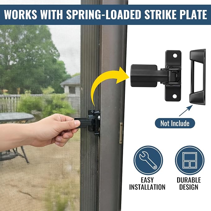 Screen Door Latch Inside Handle - Image 5