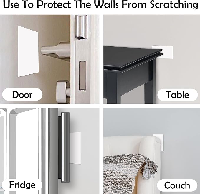 Rubber Bond Self-Adhesive Rubber Wall Outlet Cover Plate 5 Pack - Image 6