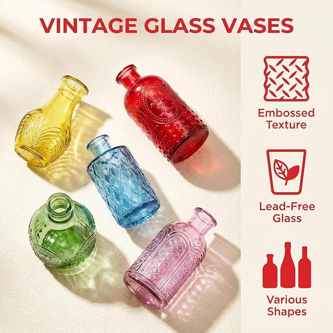 24PCS Mini Bud Vases As Wedding Centerpieces - Image 3
