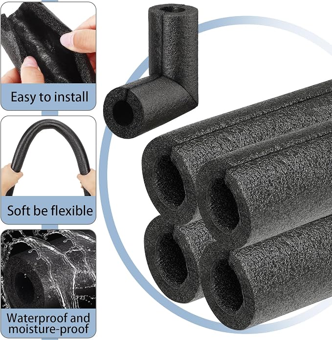 24 Pack Foam Pipe Insulation - Image 3