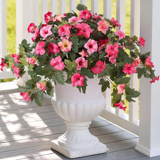 Ammyoo Artificial Fake Petunia Flowers by Ammyoo