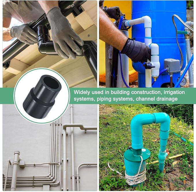M METERXITY 4-Pack UPVC Reducer Pipe Fitting - Image 6