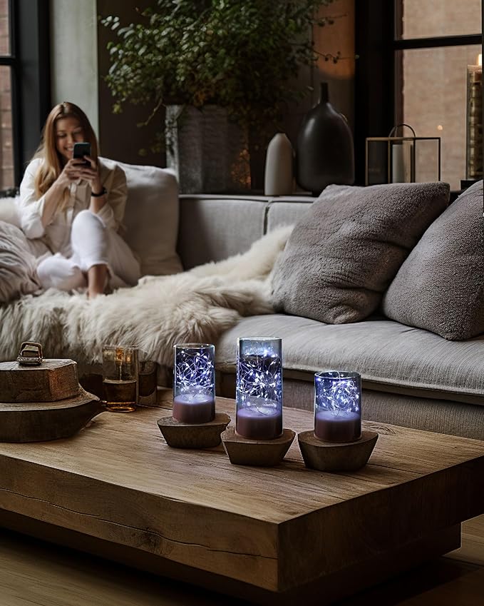 Homemory Flickering Flameless Candles - Image 6