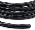 Wire Loom Tubing 1/4’’- 6.6 ft 3/8’’- 6.6 ft 1/2’’- 6.6ft, Flexible Wire by YCLYC