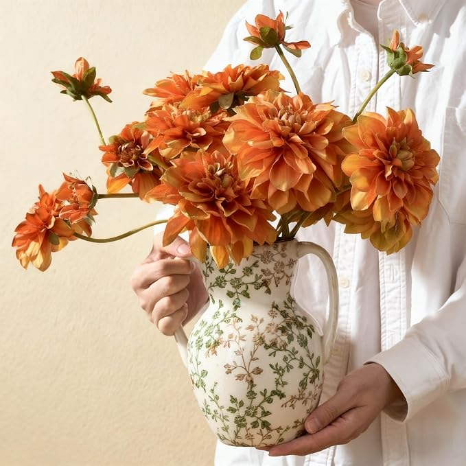 Emotionally Grounded Vase, Vaseking Large Ceramic Rustic Vase - Image 5