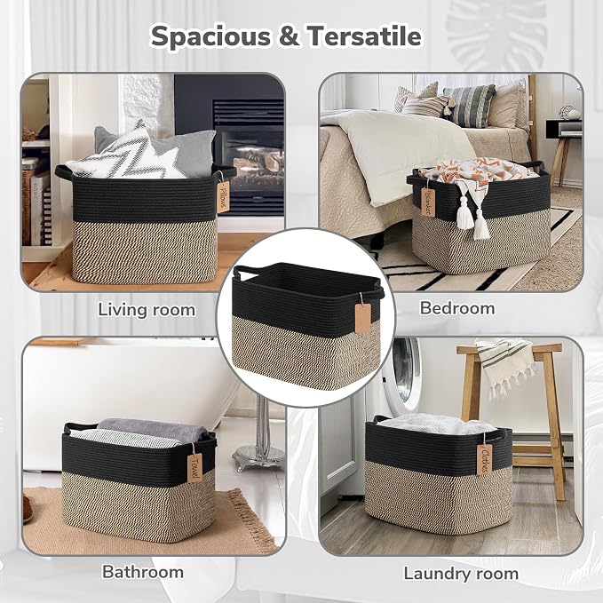 Goodpick 50L Large Woven Storage Basket - Image 5