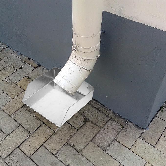 Rain Gutter Downspout Splash Block Gutter Downspout Extensions Down Spout - Image 7