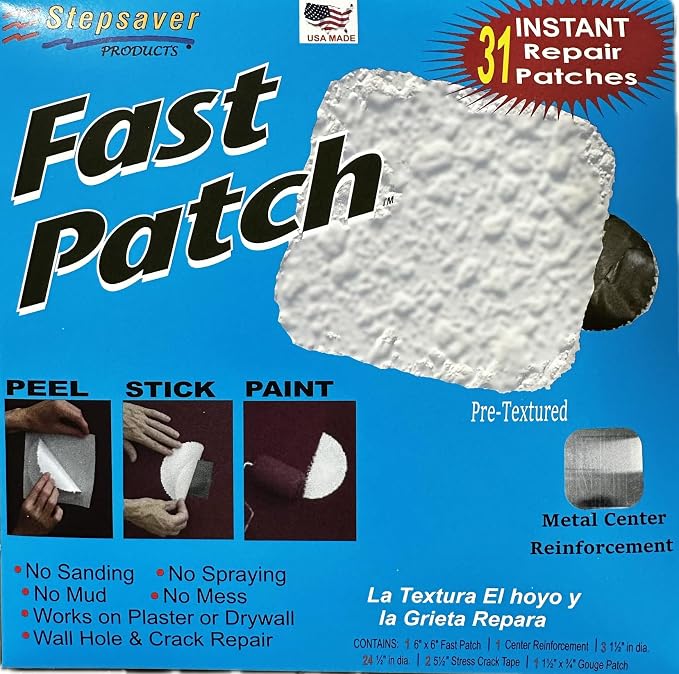 Stepsaver Products Self-Ahesive Metal Reinforced Pre-Textured Fast Patch - Image 11