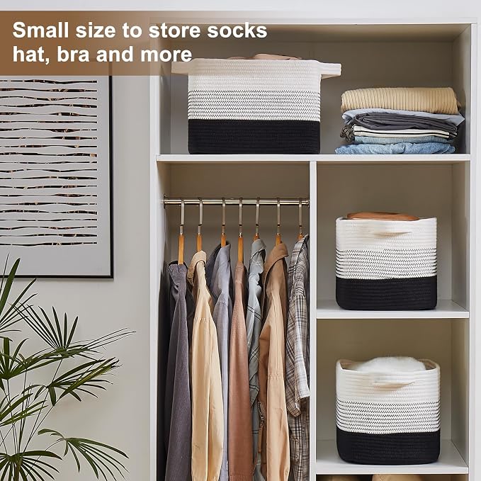 OIASKET Storage Basket for Organizing, Woven Baskets for Storage, Rectangle - Image 7