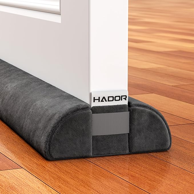 HADOR Door Draft Stopper for Bottom of Door, Adjustable 32 Inch, Double-Sided by HADOR