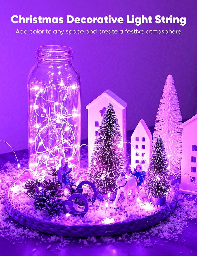 Brightown 12 Pack Multi Color Led Fairy Lights Battery Operated String Lights - Image 4