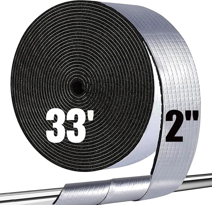 Pipe Insulation Wrap Foam Tube Self Adhesive Heat Tape by EaseInstall