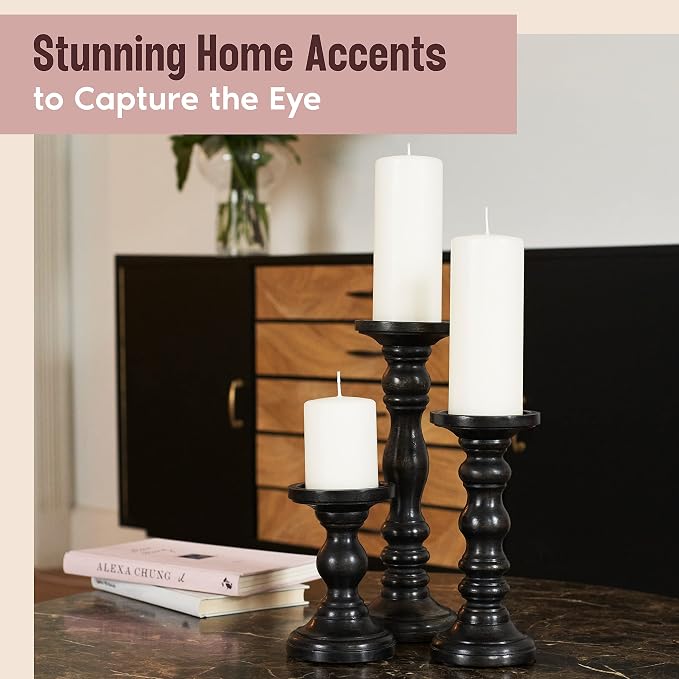 Large Candle Holders for Pillar Candles - Image 4