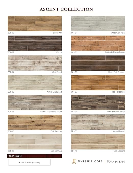 Finesse Vinyl Plank Flooring in Shasta | Elegant Interlocking Floating Planks - Image 9