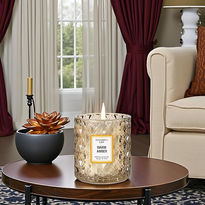 Chloefu LAN Amber Candles, Luxury Candle - Image 3