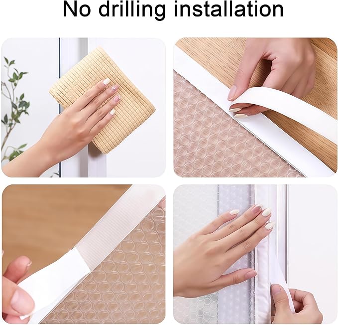 Weatherproofing Window Insulation Kit, Window Insulation Film - Image 7
