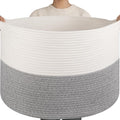 OIAHOMY 115L Extra Large Blanket Basket by MasterofSpaceOptimization