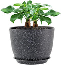 UOUZ 12inch Large Plant Pot, Modern Plastic Planter by UOUZ